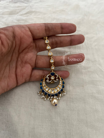 Sakshi Heritage Gold Temple Maang Tikka By Ranibaug