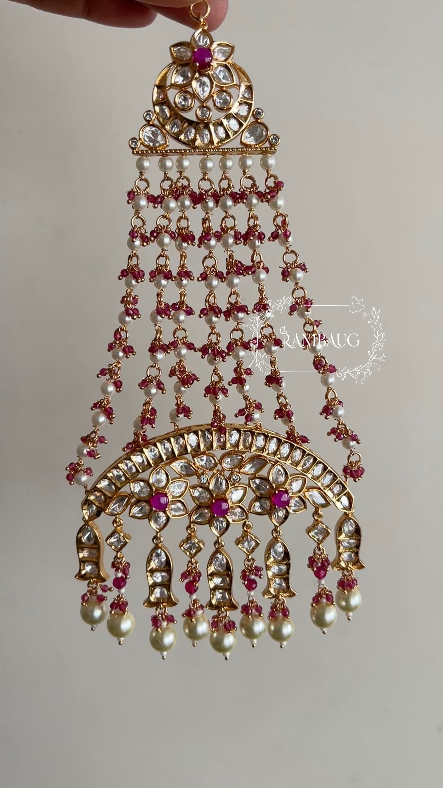 Sanika Traditional Gold Floral Design Passa By Ranibaug