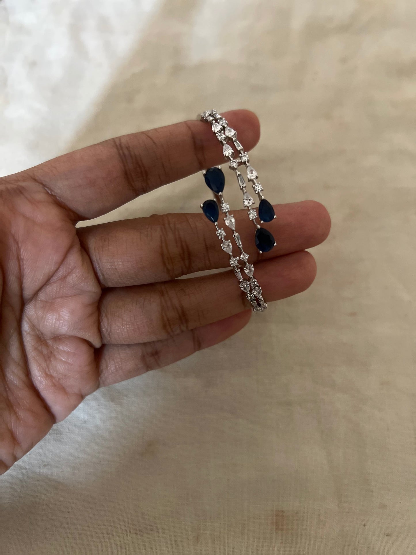 Twilight Dew Diamond Bracelet By Ranibaug