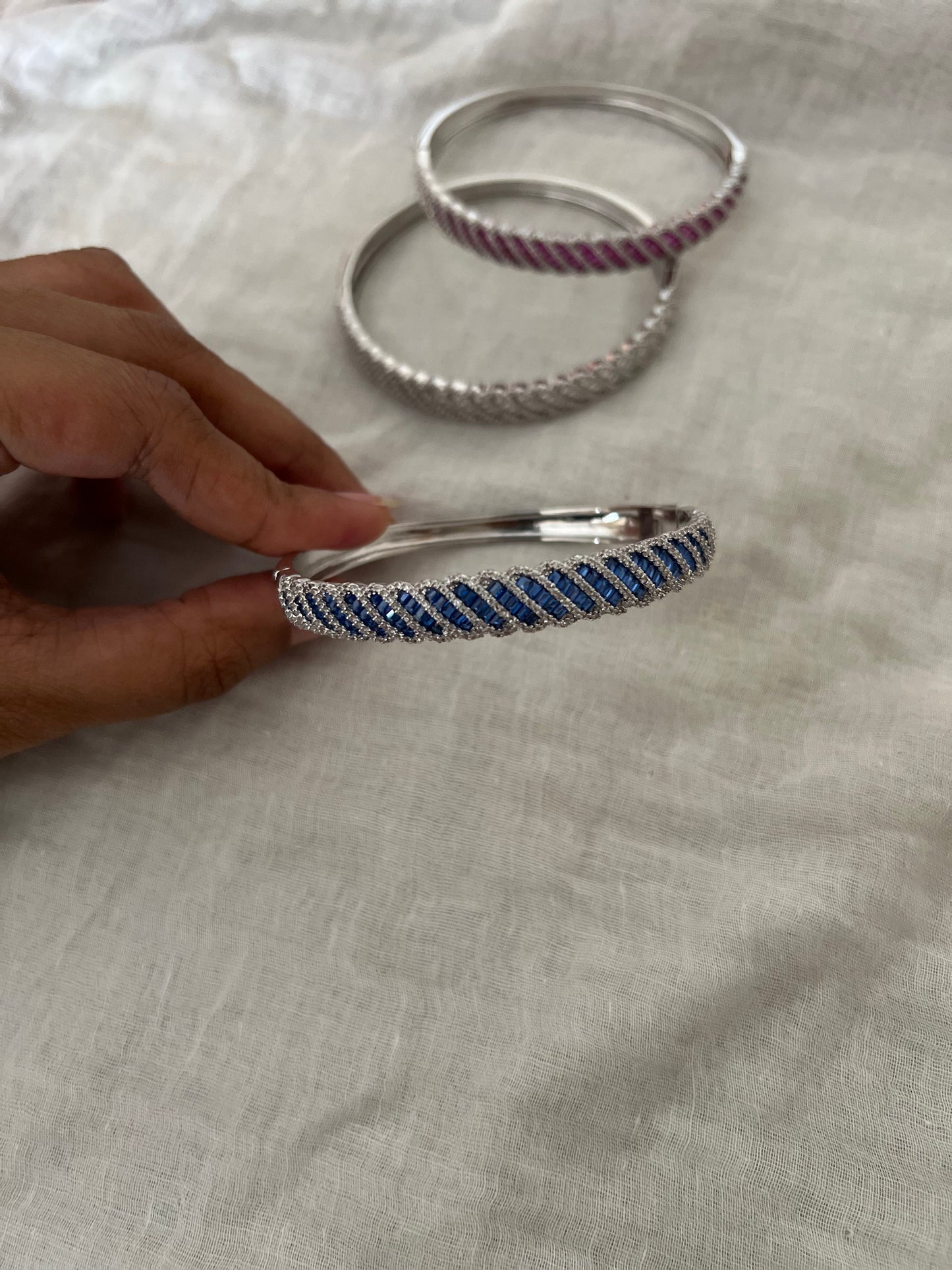 Twilight Twist Diamond Bracelet By Ranibaug