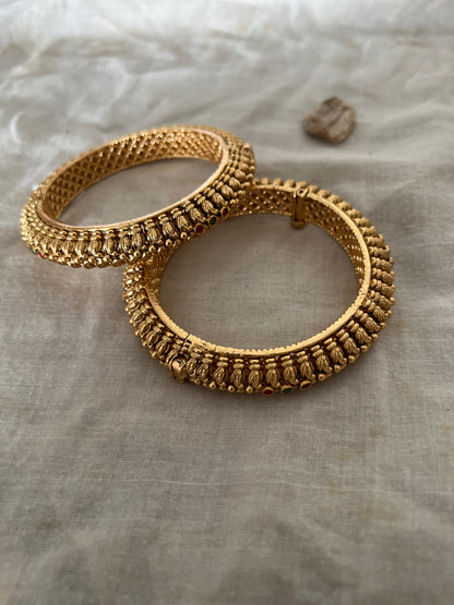 Vanshika Bangle Bracelet For Women In Rich Gold Finish By Ranibaug