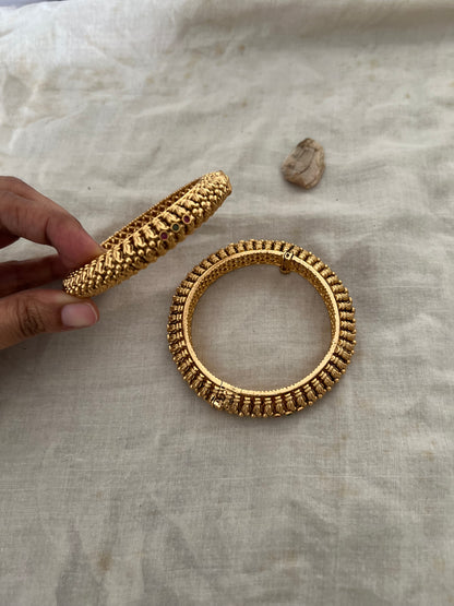 Vanshika Bangle Bracelet For Women In Rich Gold Finish By Ranibaug