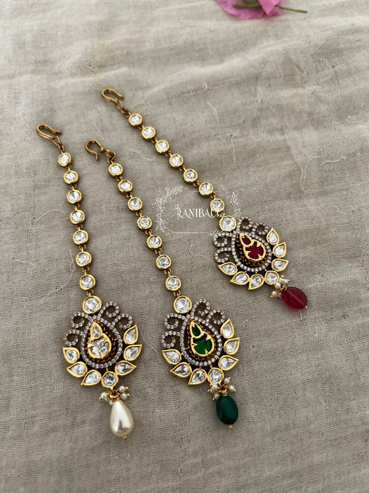 Shivika Maang Tikka Gold By Ranibaug