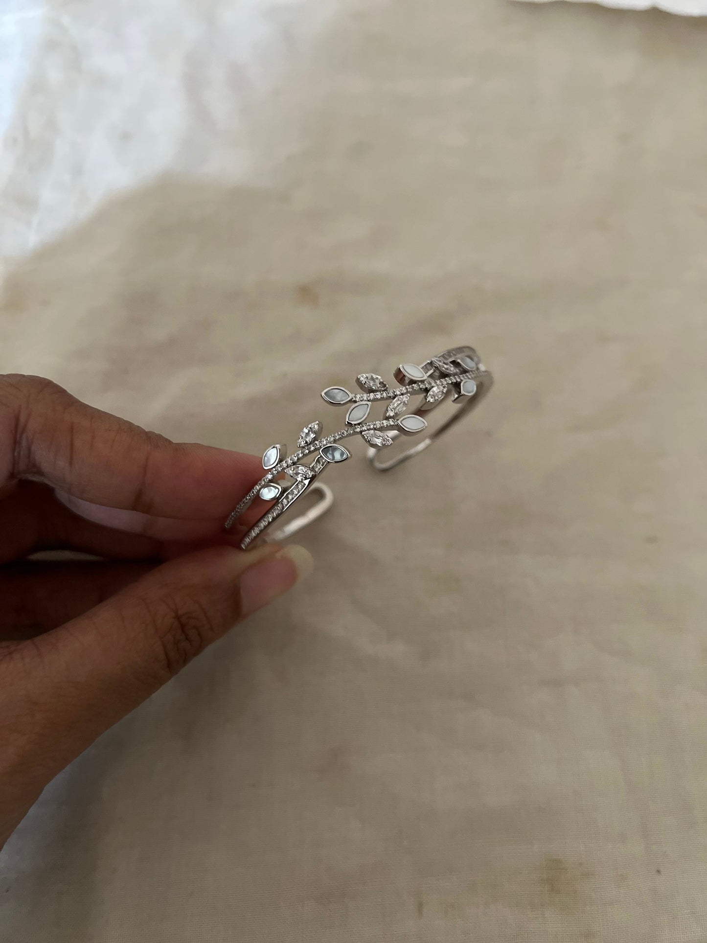 Willow Bloom Diamond Bracelet By Ranibaug